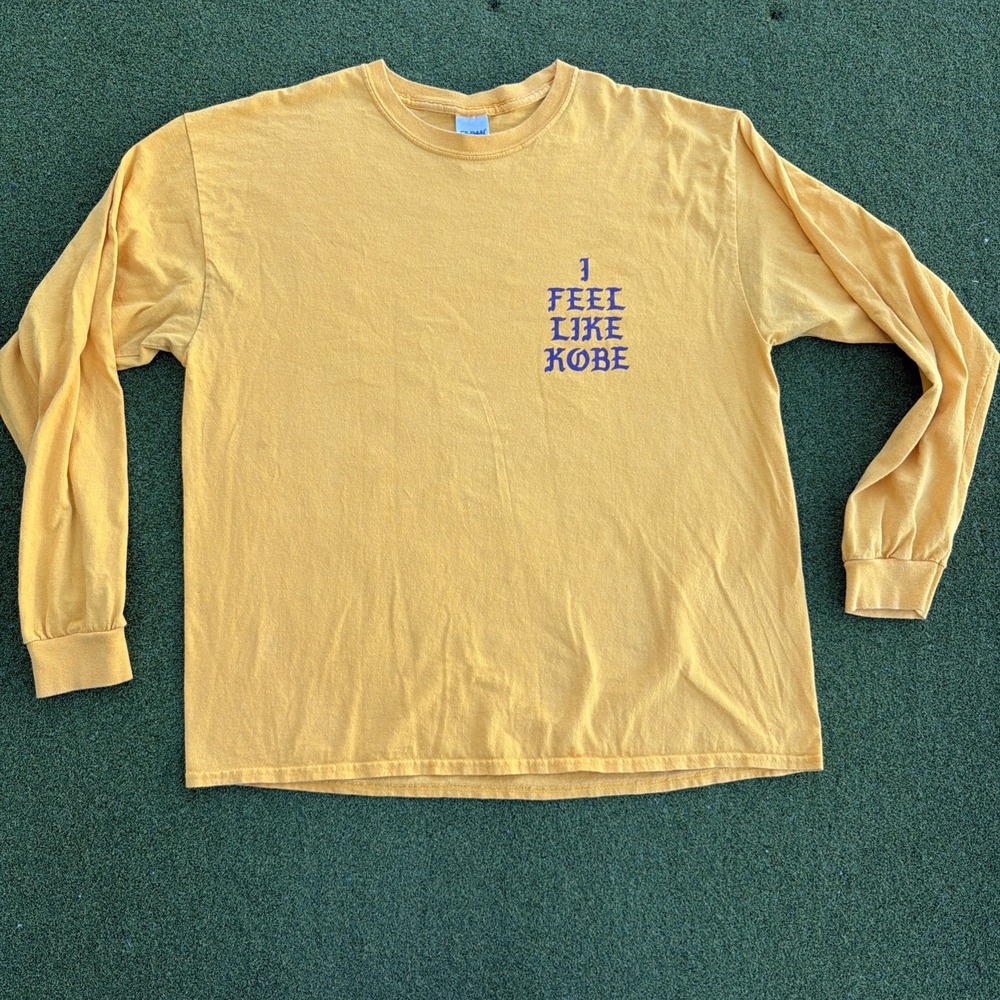 I Feel Like Kobe Mamba Day 4.13.16 Kobe Bryant Long Sleeve Shirt XL